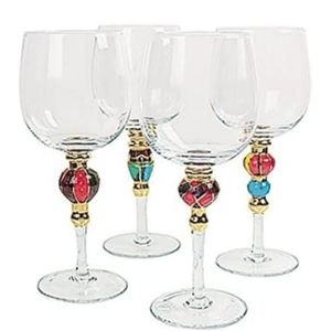 Artland Splendor Gobblet Glasses, Set of 4